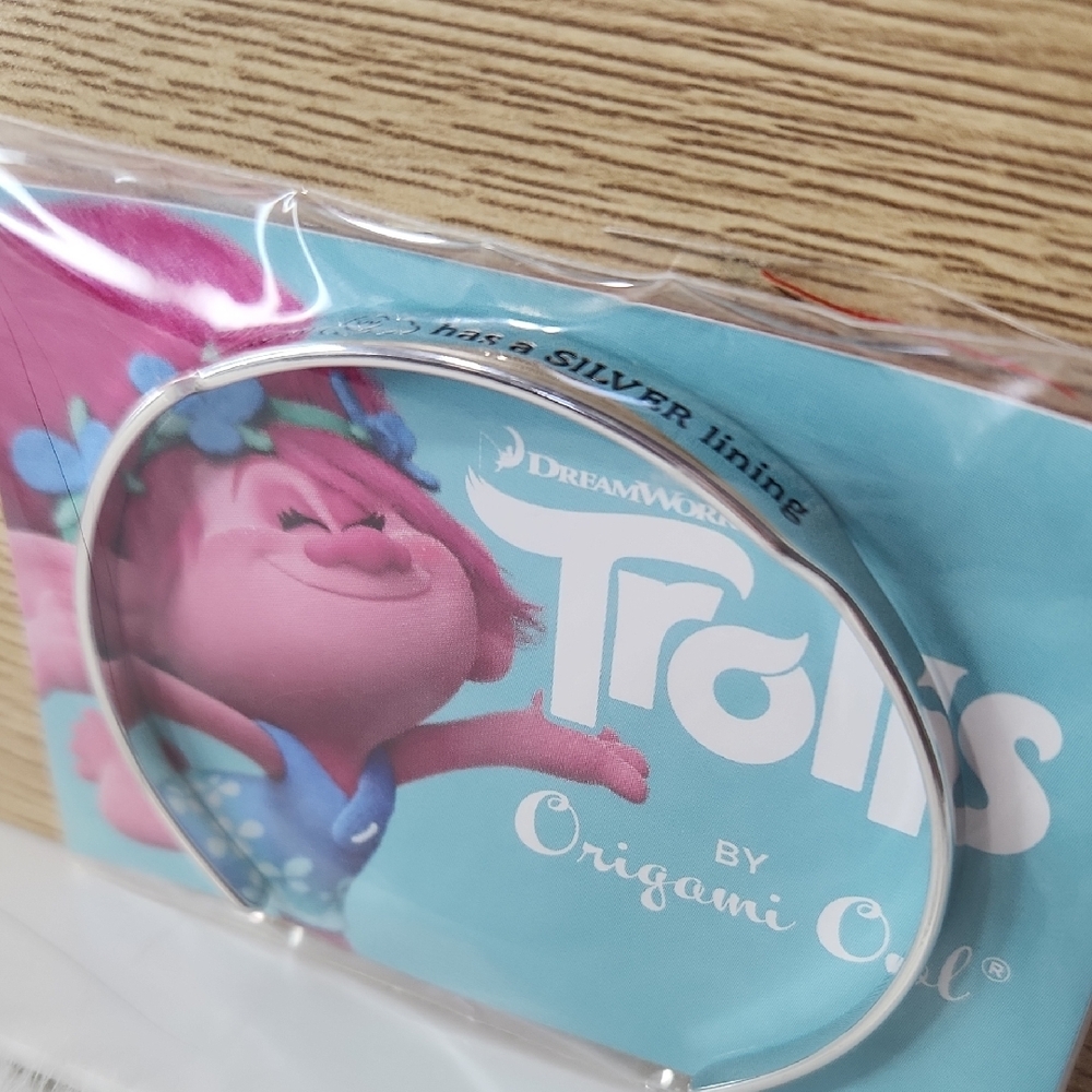 Trolls Silver Bangle Bracelet